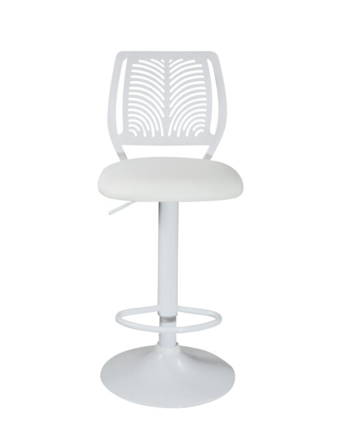 lot-2-chaises-bar-haut-dossier-reglable-design-cuisine-blanc-integral lot-2-chaises-bar-haut-dossier-reglable-design-cuisine-blanc-integral