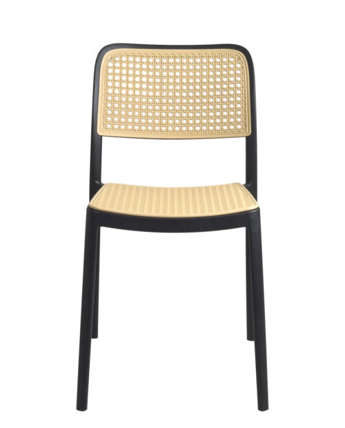 chaise-salle-a-manger-empilable-lot-de-2-noir-plastique-rotin-kayelles chaise-salle-a-manger-empilable-lot-de-2-noir-plastique-rotin-kayelles