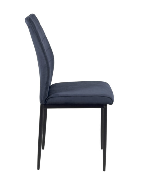 chaises-salle-manger-cuisine-rembourrees-tissu-doux-rayures-bleu-MILO chaises-salle-manger-cuisine-rembourrees-tissu-doux-rayures-bleu-MILO