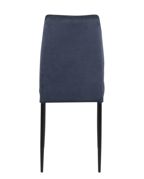 lot-4-chaises-salle-manger-cuisine-haut-dossier-tissu-doux-rayures-bleu-MILO lot-4-chaises-salle-manger-cuisine-haut-dossier-tissu-doux-rayures-bleu-MILO