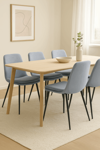 chaise-design-salle-a-manger-tissu-bleu-surcoussin-yam