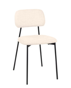 chaise-salle-a-manger-Tala-tissu-beige-metal-lot-de-deux
