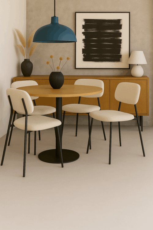 chaise-salle-a-manger-Tala-tissu-beige-metal-lot-de-deux-kayelles chaise-salle-a-manger-Tala-tissu-beige-metal-lot-de-deux-kayelles