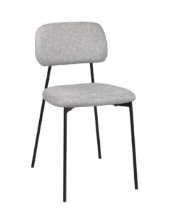 chaise-salle-a-manger-Tala-tissu-gris-metal-lot-de-deux