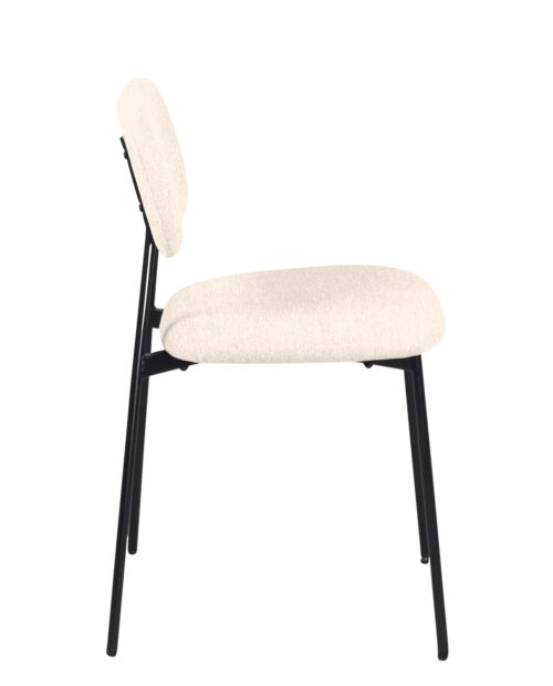 chaise-salle-a-manger-contemporaine-design-Tala-tissu-beige-metal chaise-salle-a-manger-contemporaine-design-Tala-tissu-beige-metal