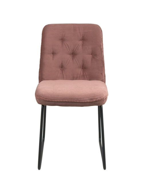 chaise-salle-a-manger-cuisine-rembourree-tissu-rayures-rose-matelasse-lot-de-2 chaise-salle-a-manger-cuisine-rembourree-tissu-rayures-rose-matelasse-lot-de-2