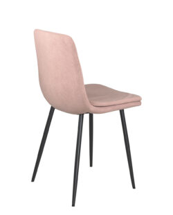 chaise-salle-a-manger-sur-coussin-tissu-doux-rayure-rose chaise-salle-a-manger-sur-coussin-tissu-doux-rayure-rose