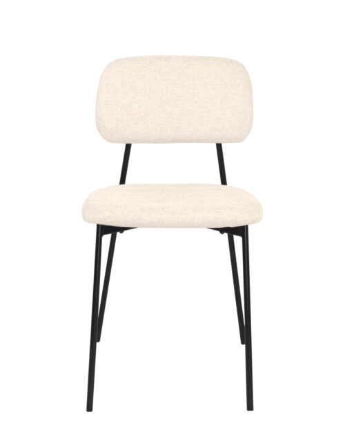 lot-2-chaises-salle-a-manger-contemporaine-design-Tala-tissu-beige-metal lot-2-chaises-salle-a-manger-contemporaine-design-Tala-tissu-beige-metal