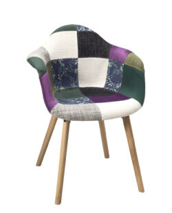 petit-fauteuil-scandinave-patchwork-mediterraneen-bois-metal-nora