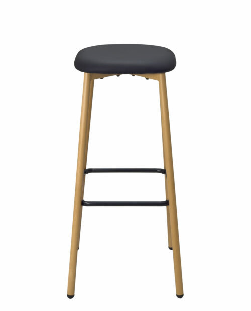 tabouret-haut-design-scandinave-nes-assise-noire-metal-bois-lot-2-kayelles tabouret-haut-design-scandinave-nes-assise-noire-metal-bois-lot-2-kayelles
