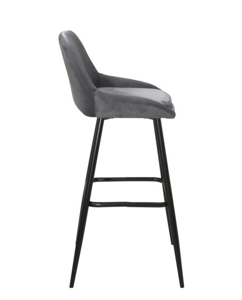 lot-de-2-chaises-hautes-de-bar-velours-gris-pieds-métal-68-cm-kayelles lot-de-2-chaises-hautes-de-bar-velours-gris-pieds-métal-68-cm-kayelles